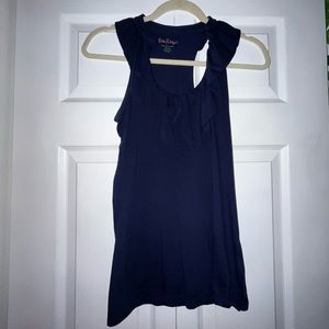 Lilly pulitzer ruffle tank - Gem